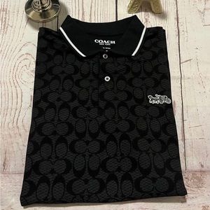 Coach polo size Xl black